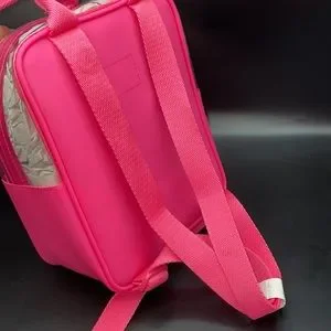 Zara | Bags | Zara X Barbie Mini Clear Rubber Backpack  display picture 3